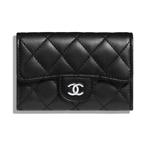 chanel cardholder caviar gold|Classic card holder .